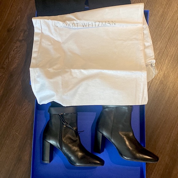 Stuart Weitzman limited edition black Luna 85 hybrid over the knee boots, size 8 - Picture 10 of 14